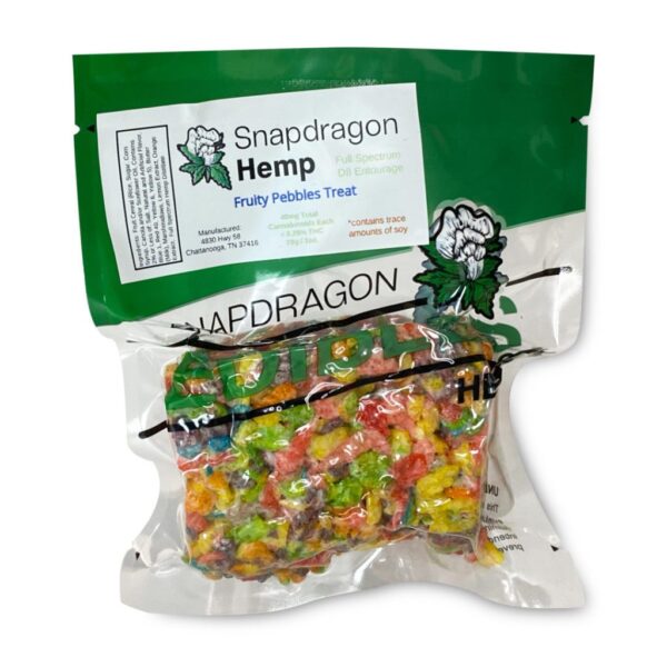 Snapdragon Delta-8-THC Fruity Pebbles Cereal Treat (40 mg Delta-8-THC): A Flavorful and Relaxing Cannabis Experience - Image 3