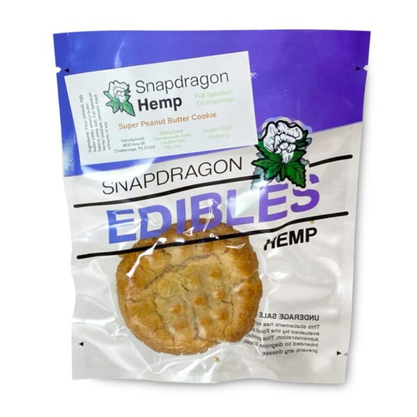 Snapdragon High Potency Delta-8-THC Peanut Butter Cookie (250 mg Delta-8-THC): A Decadent, Powerful Treat for the Discerning Cannabis Enthusiast - Image 2