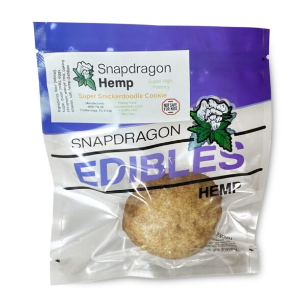 Snapdragon High Potency Delta-8-THC Snickerdoodle Cookie (250 mg Delta-8-THC): A Sweet and Potent Treat for Relaxation and Euphoria - Image 3