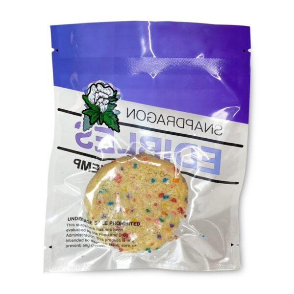 Snapdragon High Potency Delta-8-THC Sprinkle Sugar Cookie (250 mg Delta-8-THC): A Premium Edible for Ultimate Relaxation and Indulgence - Image 4