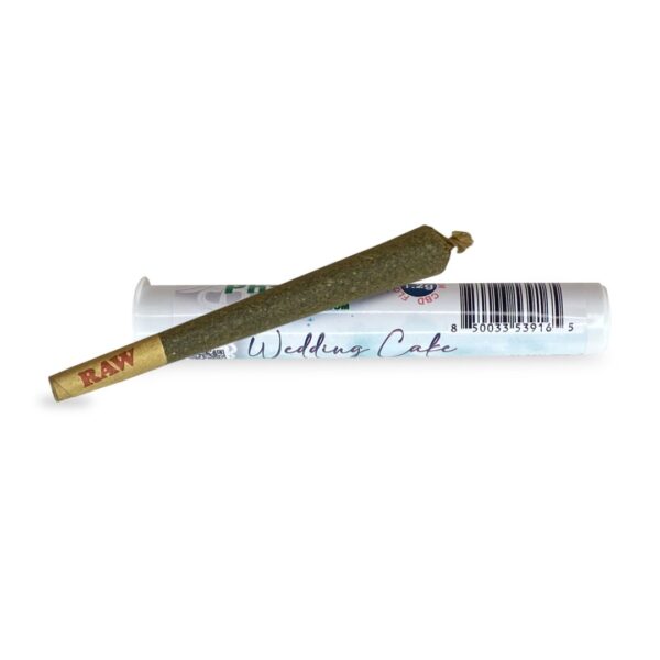 Wedding Cake CBD Hemp Flower – 1.2 Gram Pre-Roll A Premium CBD Pre-Roll for Relaxation & Wellness