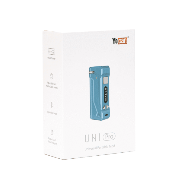 Yocan UNI Pro Universal Portable Box Mod Battery – Airy Blue - Image 4