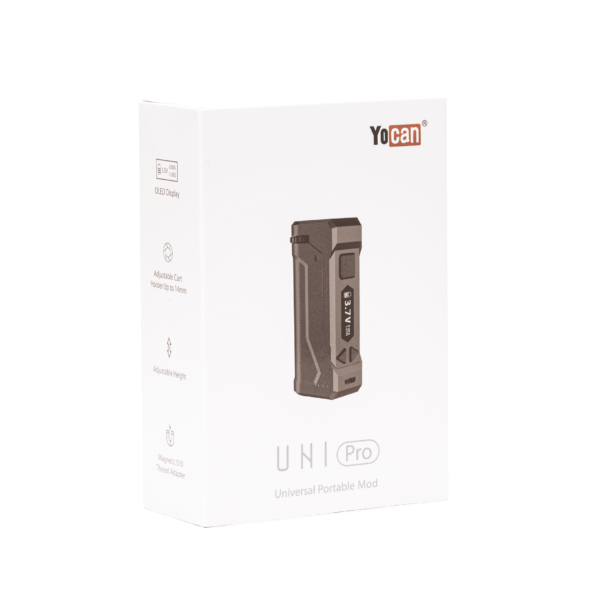Yocan UNI Pro Universal Portable Box Mod Battery – Black - Image 4