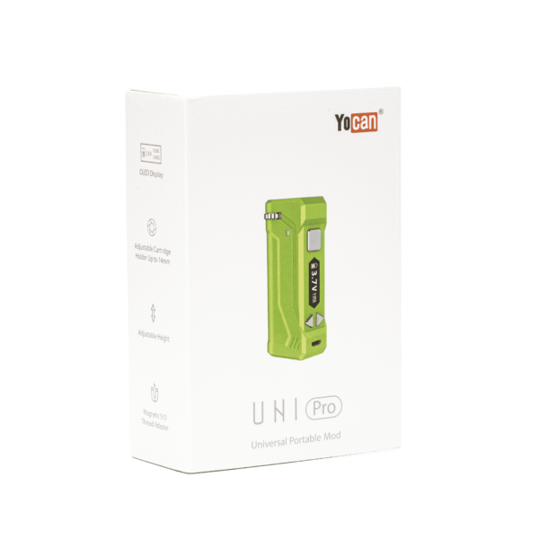 Yocan UNI Pro Universal Portable Box Mod Battery – Green - Image 4