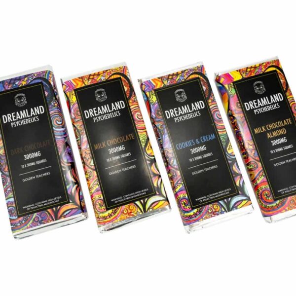 Golden Teacher 3000mg Chocolate Bars – Dreamland Psychedelics