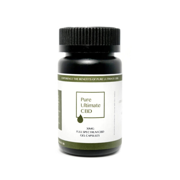 Pure Ultimate CBD – Full Spectrum CBD 30mg Capsules