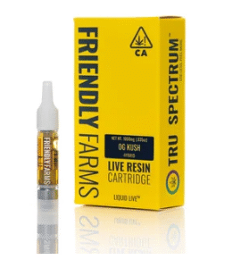 OG Kush – Live Resin Cartridge