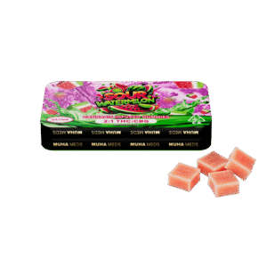 Sour Watermelon | Sativa 2:1 THC:CBG Infused Gummies