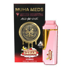 Strawberry Dream | Hybrid | 1000MG Melted Diamonds THC