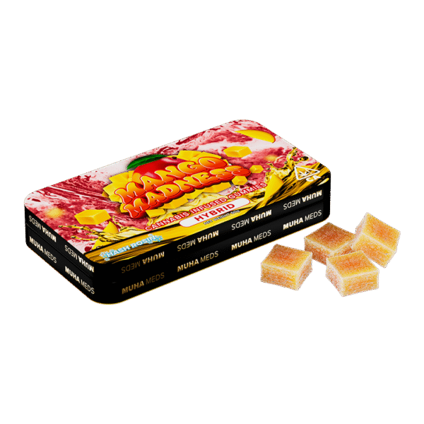 Mango Madness | Hybrid Hash Rosin Infused Gummies