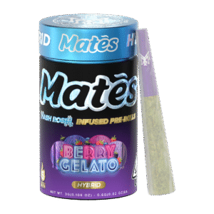Berry Gelato | Hybrid Hash Rosin Infused Pre-Rolls