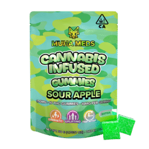 Sour Apple | Sativa Infused Gummies