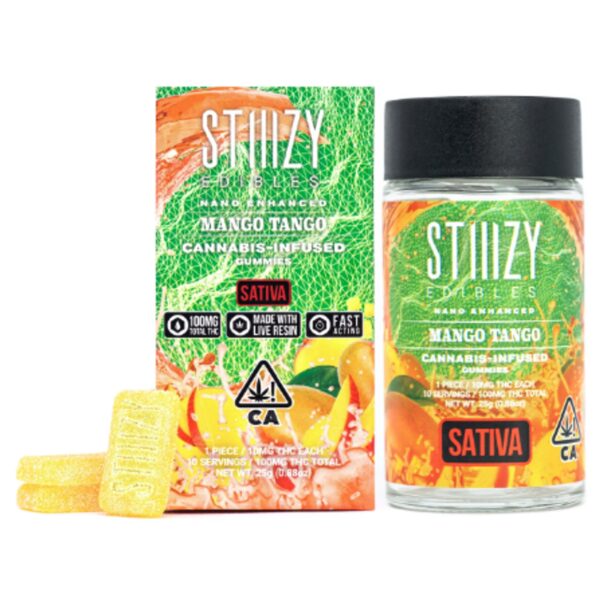 Mango Tango – STIIIZY 100mg THC Gummies