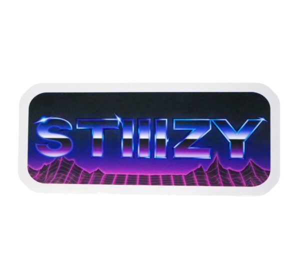 STIIIZY 80’s Sticker – Retro Vibes, Modern Style