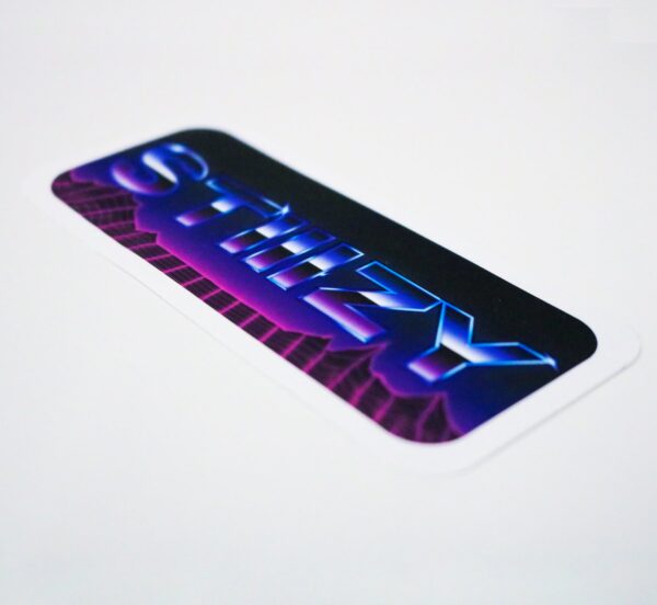 STIIIZY 80’s Sticker – Retro Vibes, Modern Style - Image 2
