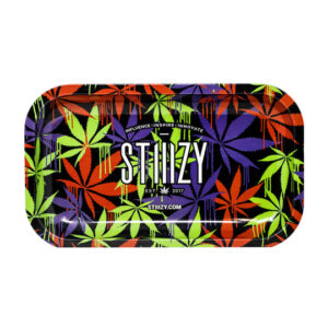 STIIIZY Colorful Leaves Rolling Tray – Premium Rolling Accessory